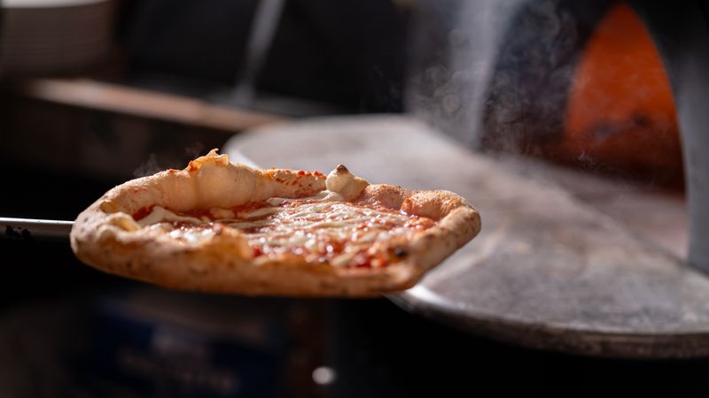 Classic Pepperoni dion's pizza with generous toppings